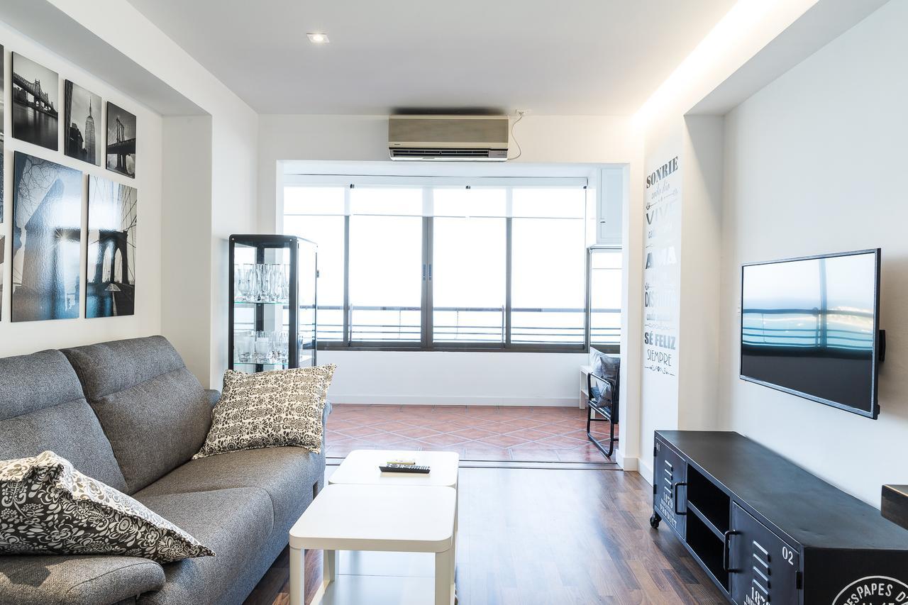 Amazing Sea Views With Ac Two Min Beach Alicante Ngoại thất bức ảnh